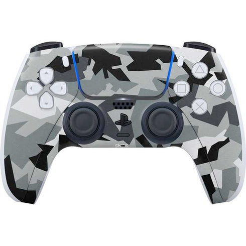 Urban Camouflage Black PS5 Controller Skin